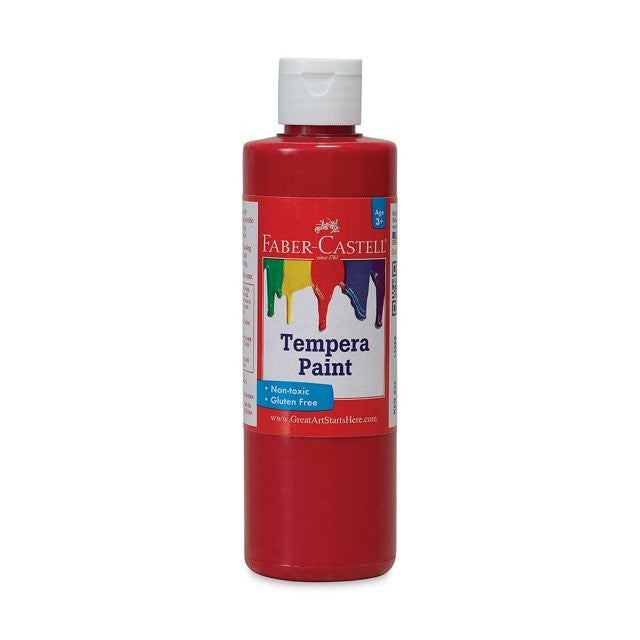 Tempera Paint Red