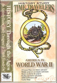 Time Travelers American History Study: World War II CD (Clearance)