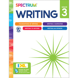 Spectrum Writing Workbook Grade 3 Paperback