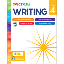 Spectrum Writing Workbook Grade 4 Paperback