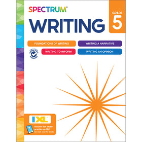 Spectrum Writing Workbook Grade 5 Paperback