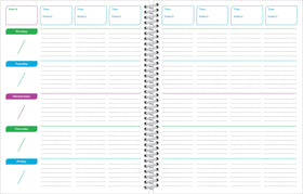 Teacher Coloring Planner Book - Scholastic