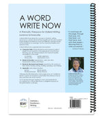 IEW A Word Write Now (Grades K-2, 3-5, 6-8, 9-12)