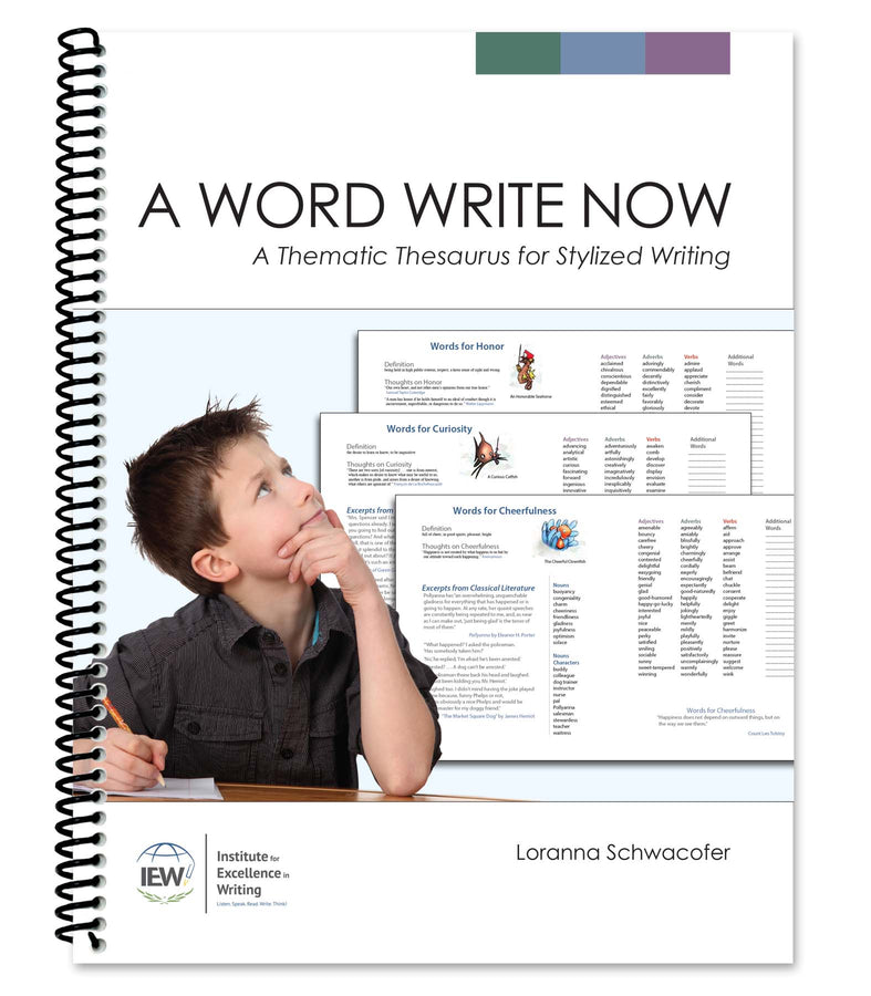 IEW A Word Write Now (Grades K-2, 3-5, 6-8, 9-12)