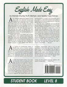 Shurley English: Level 8 Student Book (Limited Quantities)