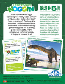 Professor Noggin World of Dinosaurs Card Game #5