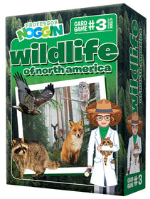 Professor Noggin Wildlife of North America Card Game #3