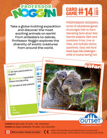 Professor Noggin Wildlife Safari Card Game #14