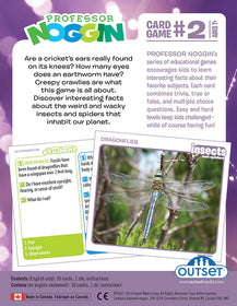 Professor Noggin Insects and Spiders Card Game #2