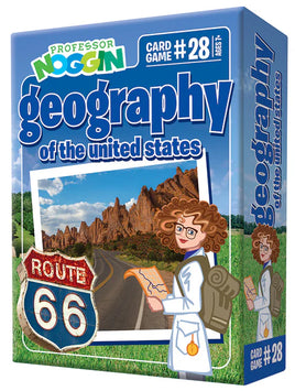 Professor Noggin Geography of the United States Card Game #28