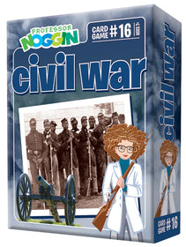 Professor Noggin Civil War Card Game #16