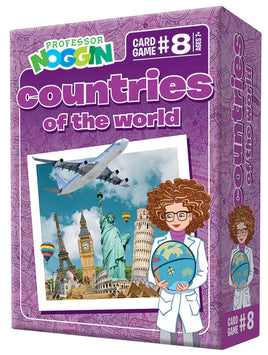 Professor Noggin Countries of The World Card Game #8