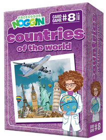 Professor Noggin Countries of The World Card Game #8