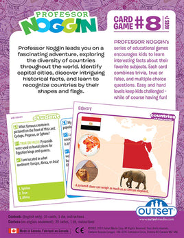Professor Noggin Countries of The World Card Game #8