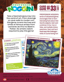 Professor Noggin History of Art Card Game#33