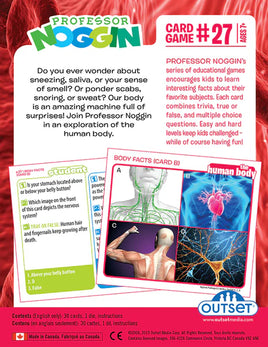 Professor Noggin The Human Body Card Game #27