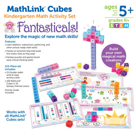 MathLink Cubes Kindergarten Math Activity Set: Fantasticals!