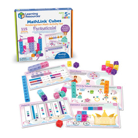 MathLink Cubes Kindergarten Math Activity Set: Fantasticals!