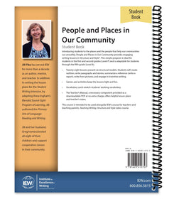 IEW People and Places in Our Community Student Book (Grades K-2)