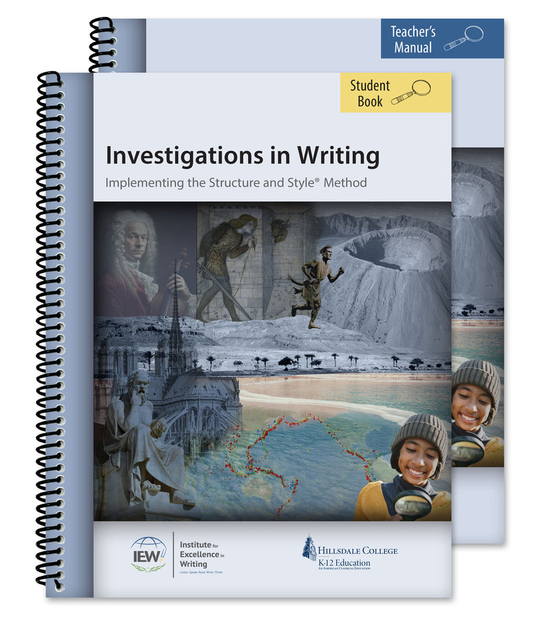 IEW Investigations in Writing [Teacher/Student Combo] Grades 6-8
