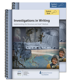 IEW Investigations in Writing Teacher/Student Combo (Grades 6-8)