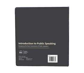 IEW Introduction to Public Speaking (Binder & Student Packet) (Grades 6-8, 9-12)