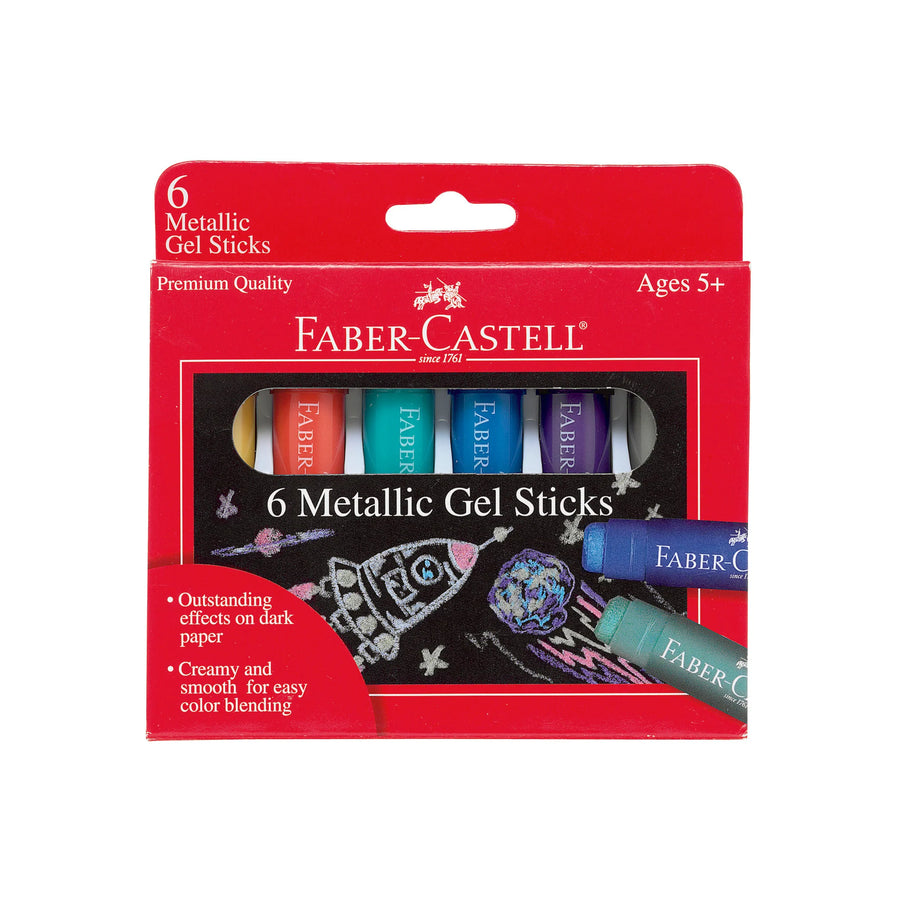 Metallic Gel Sticks (Set of 6)