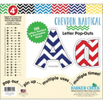 Barker Creek Letter Pop-Outs Nautical Chevrons
