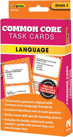 Common Core Task Cards Language Grade 2 (Damaged Box - All Sales Final)