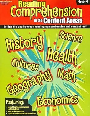 Reading Comprehension in the Content Areas Grade 4
