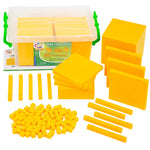 Kids First Math: Base Ten Blocks Math Kit with Activity Cards
