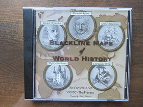 Blackline Maps of World History CD (Clearance)