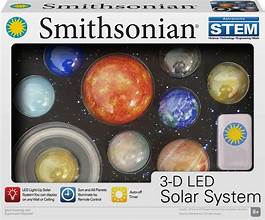 Smithsonian 3D- LED Solar System