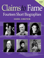 Claims to Fame Fourteen Short Biographies Book 3 Set (Teacher's Guide and Student Book) Grades 4-5