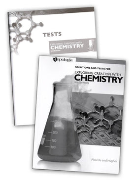 Exploring Creation with Chemistry Solution Manual 3rd Ed. w/ Tests (Apologia) Clearance - Limited Quantiies
