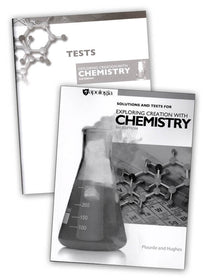 Exploring Creation with Chemistry Solution Manual 3rd Ed. w/ Tests (Apologia) Clearance - Limited Quantiies