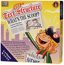 Learning Well Games: Text Structure, What's the Scoop? Blue Level RL 3.5-5.0