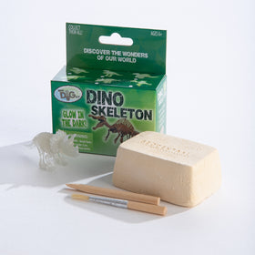 Mini Excavation Kit: Glowing Dino Skeletons - GeoCentral