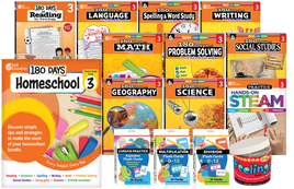 180 Days Homeschool Grade 3 Set