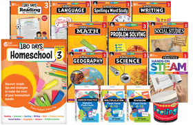 180 Days Homeschool Grade 3 Set