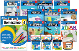 180 Days Homeschool Grade 4 Set