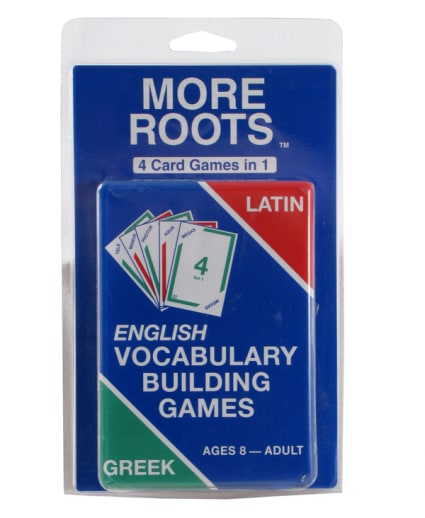 More Roots Vocabulary Card Game (Eternal Hearts)