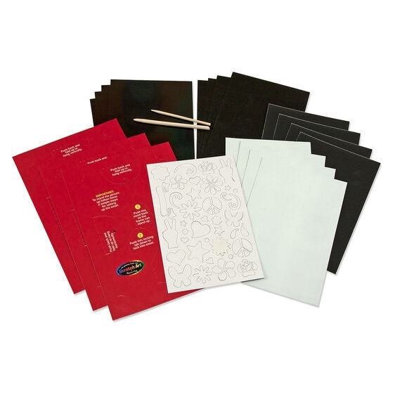 Deluxe Combo Scratch Art Set - Melissa and Doug