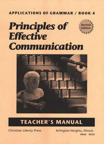 Applications of Grammar Book 4 Teacher's Manual