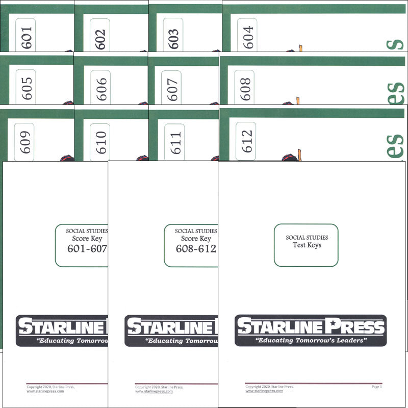 Starline Press Social Studies 6 Set
