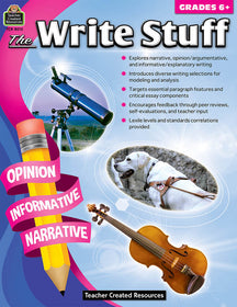 The Write Stuff Grade 6+ (Teacher Created Resources)