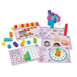 MathLink Cubes Kindergarten Math Activity Set: Mathtastics!