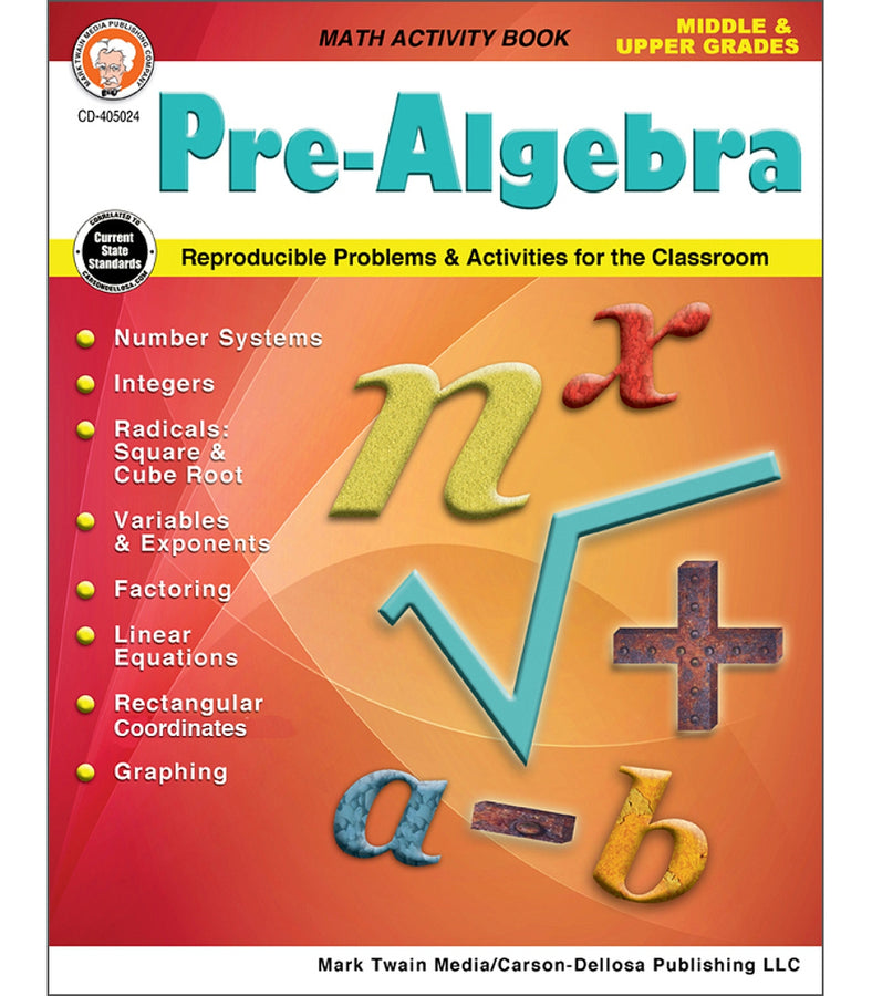 Pre-Algebra Workbook