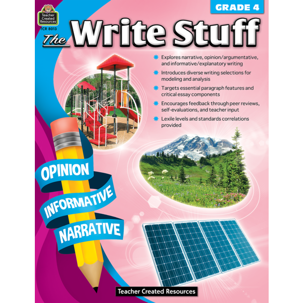 The Write Stuff Grade 4 (Teacher Created Resources)