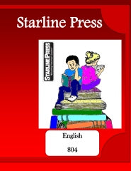 Starline Press English 804